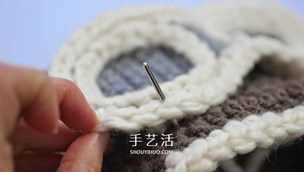 钩针编织儿童飞行员帽子 让孩子实现小小梦想(图7) 钩针编织儿童飞行员帽子 让孩子实现小小梦想(图7)