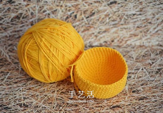 毛绒小鸡玩偶钩法图解 钩织可爱小鸡的方法(图4)