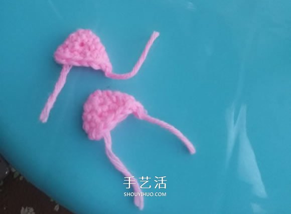 可爱小猪佩奇钩织教程 钩针编织小猪佩奇图解(图12)
