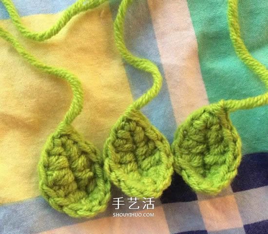 钩织草莓包包的方法 宝宝可爱草莓包的钩法(图8) 钩织草莓包包的方法 宝宝可爱草莓包的钩法(图8)