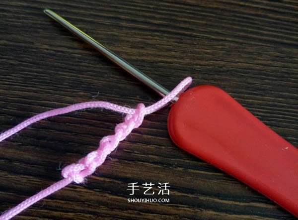 精美花样图案钩织方法 换线多色花样钩法(图3) 精美花样图案钩织方法 换线多色花样钩法(图3)
