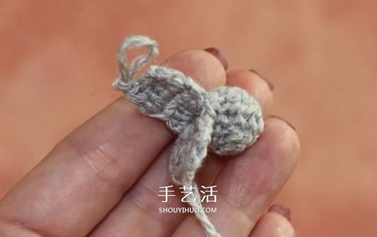 钩织蜻蜓的钩法图解 可用作衣物上的漂亮装饰(图5) 钩织蜻蜓的钩法图解 可用作衣物上的漂亮装饰(图5)