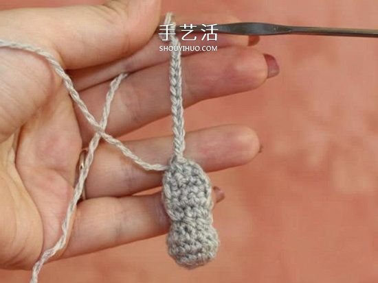 钩织蜻蜓的钩法图解 可用作衣物上的漂亮装饰(图7) 钩织蜻蜓的钩法图解 可用作衣物上的漂亮装饰(图7)