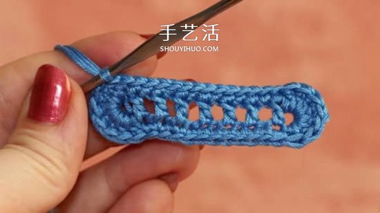 钩织蜻蜓的钩法图解 可用作衣物上的漂亮装饰(图11) 钩织蜻蜓的钩法图解 可用作衣物上的漂亮装饰(图11)