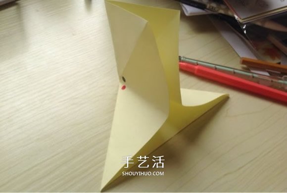 怎么折纸皮卡丘的方法 儿童皮卡丘折法图解(图5) 怎么折纸皮卡丘的方法 儿童皮卡丘折法图解(图5)