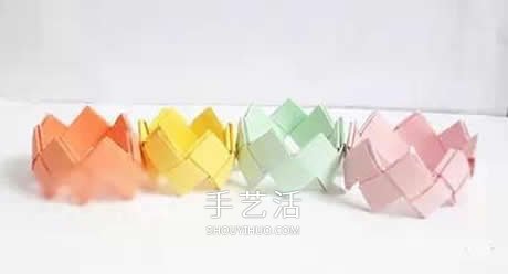 幼儿皇冠的折法步骤图 手工折纸皇冠帽子图解(图6) 幼儿皇冠的折法步骤图 手工折纸皇冠帽子图解(图6)