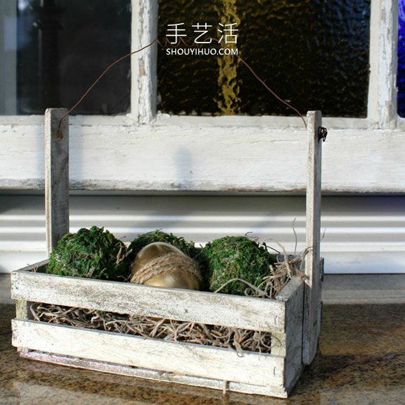 板条箱改造DIY老旧复活节装饰的做法教程(图1) 板条箱改造DIY老旧复活节装饰的做法教程(图1)