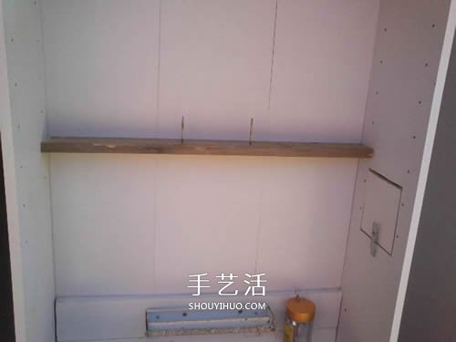 旧书架改造鸟柜的方法 旧家具DIY制作超大鸟笼(图4)