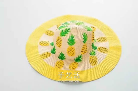 去年的遮阳帽戴腻了 简单改造一下美腻朋友圈(图5) 去年的遮阳帽戴腻了 简单改造一下美腻朋友圈(图5)
