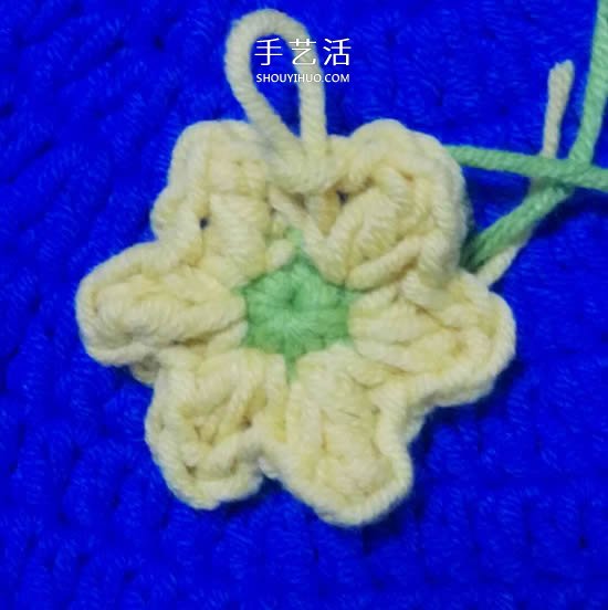 好看樱草花坐垫的编织图解 让你舍不得用!(图2) 好看樱草花坐垫的编织图解 让你舍不得用!(图2)
