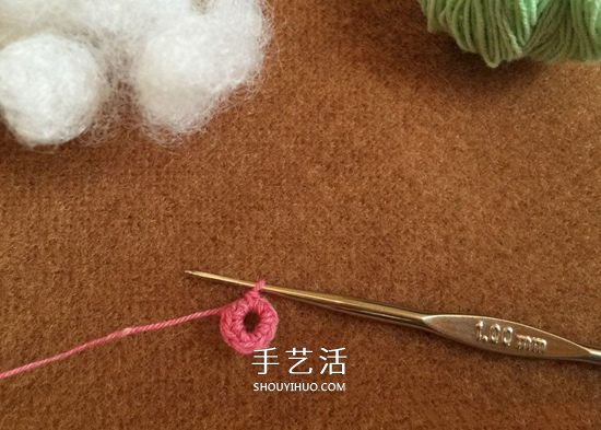 怎么钩织小萝卜的方法 简单水萝卜的钩法图解(图4) 怎么钩织小萝卜的方法 简单水萝卜的钩法图解(图4)