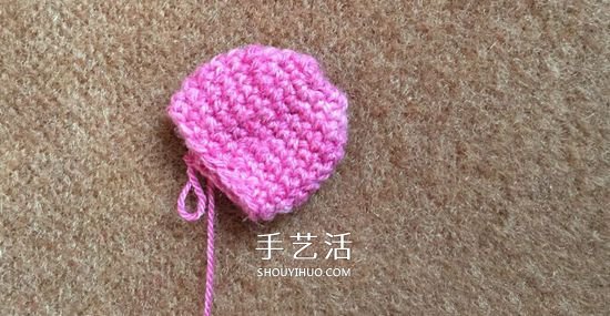 怎么钩织小萝卜的方法 简单水萝卜的钩法图解(图6) 怎么钩织小萝卜的方法 简单水萝卜的钩法图解(图6)