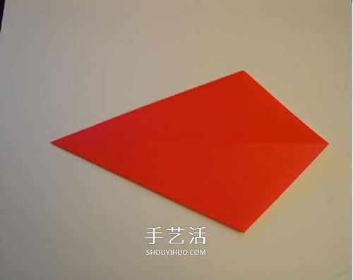 折纸圣诞帽的方法图解 简单圣诞帽的折法步骤(图4) 折纸圣诞帽的方法图解 简单圣诞帽的折法步骤(图4)