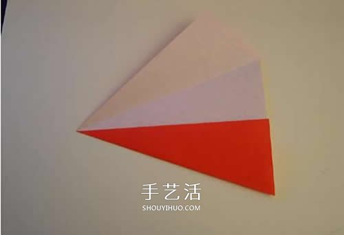 折纸圣诞帽的方法图解 简单圣诞帽的折法步骤(图10) 折纸圣诞帽的方法图解 简单圣诞帽的折法步骤(图10)