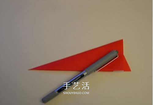 折纸圣诞帽的方法图解 简单圣诞帽的折法步骤(图12) 折纸圣诞帽的方法图解 简单圣诞帽的折法步骤(图12)