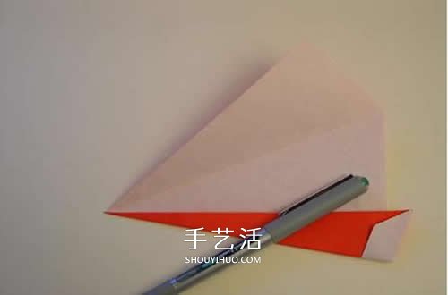 折纸圣诞帽的方法图解 简单圣诞帽的折法步骤(图11) 折纸圣诞帽的方法图解 简单圣诞帽的折法步骤(图11)