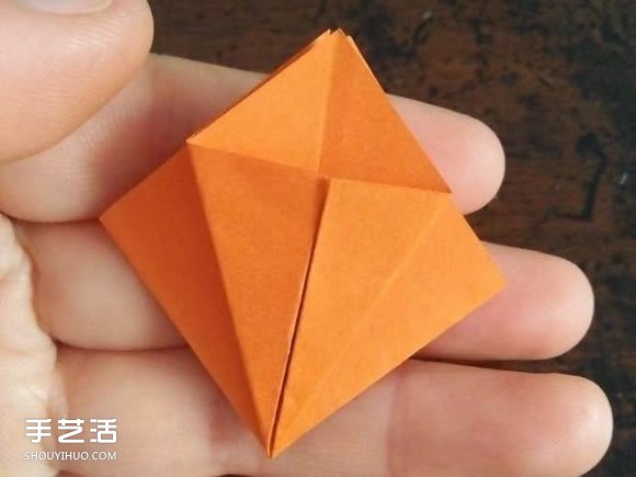 立体菱形怎么折图解 空心立体菱形折纸教程(图3) 立体菱形怎么折图解 空心立体菱形折纸教程(图3)