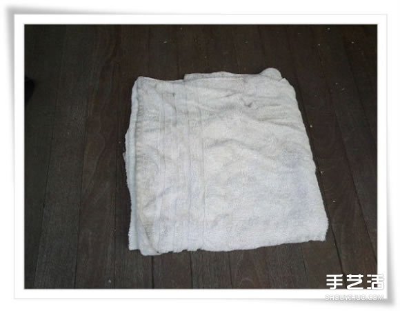 旧毛巾废物利用做花盆 水泥毛巾花盆手工制作(图2) 旧毛巾废物利用做花盆 水泥毛巾花盆手工制作(图2)