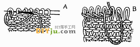 织毛衣收针方法图解教你毛衣怎么收针(图4) 织毛衣收针方法图解教你毛衣怎么收针(图4)