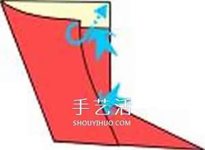 圣诞靴的折纸方法图解 幼儿折圣诞靴的教程(图12) 圣诞靴的折纸方法图解 幼儿折圣诞靴的教程(图12)
