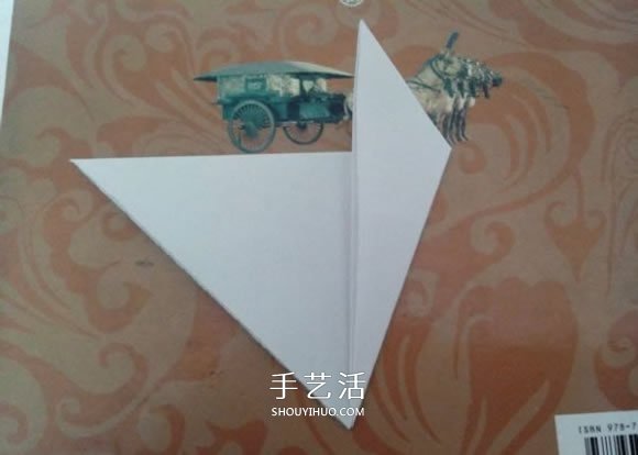 最简单元宝的叠法图解 怎么折纸元宝的方法(图3) 最简单元宝的叠法图解 怎么折纸元宝的方法(图3)