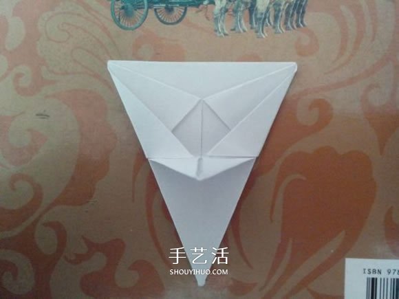 最简单元宝的叠法图解 怎么折纸元宝的方法(图8) 最简单元宝的叠法图解 怎么折纸元宝的方法(图8)