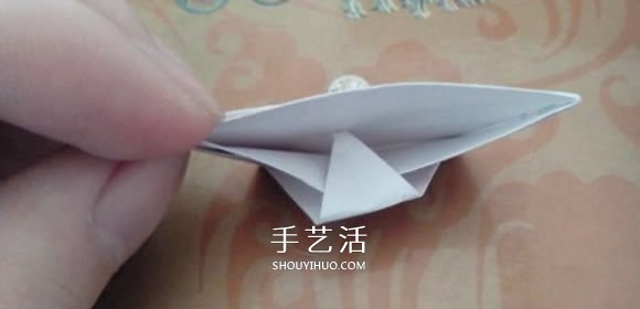 最简单元宝的叠法图解 怎么折纸元宝的方法(图10) 最简单元宝的叠法图解 怎么折纸元宝的方法(图10)