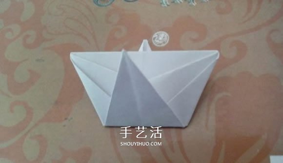 最简单元宝的叠法图解 怎么折纸元宝的方法(图9) 最简单元宝的叠法图解 怎么折纸元宝的方法(图9)