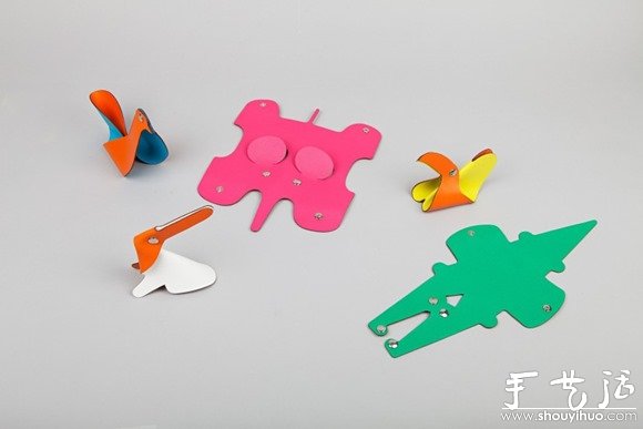 皮革创意DIY逼真有趣的动物(图6)