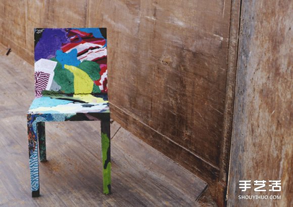 利用旧衣服制作椅子 用淘汰衣服做的椅子图片(图1) 利用旧衣服制作椅子 用淘汰衣服做的椅子图片(图1)