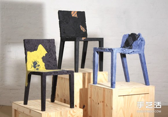 利用旧衣服制作椅子 用淘汰衣服做的椅子图片(图4) 利用旧衣服制作椅子 用淘汰衣服做的椅子图片(图4)