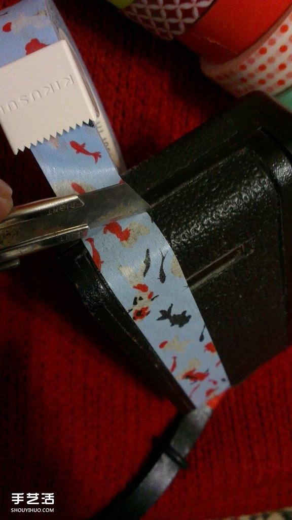 旧相机改造翻新DIY 胶带纸改造相机的方法(图10) 旧相机改造翻新DIY 胶带纸改造相机的方法(图10)