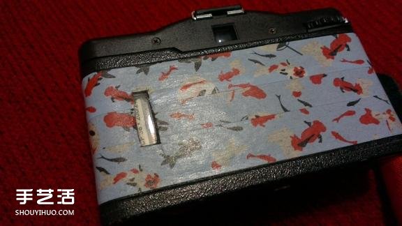 旧相机改造翻新DIY 胶带纸改造相机的方法(图12) 旧相机改造翻新DIY 胶带纸改造相机的方法(图12)