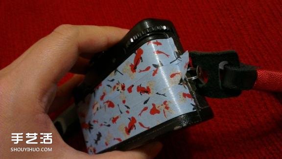 旧相机改造翻新DIY 胶带纸改造相机的方法(图11) 旧相机改造翻新DIY 胶带纸改造相机的方法(图11)
