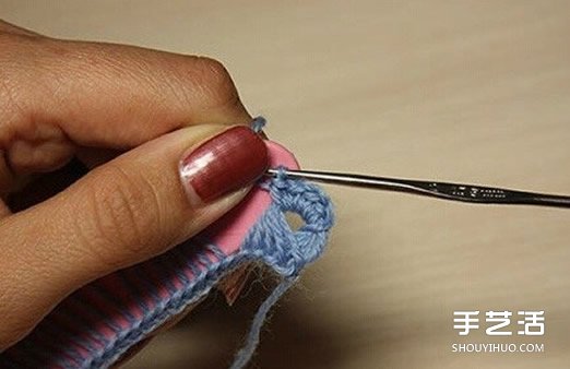 废弃的冰棒棍也能变成钩针编织的好用道具(图5) 废弃的冰棒棍也能变成钩针编织的好用道具(图5)