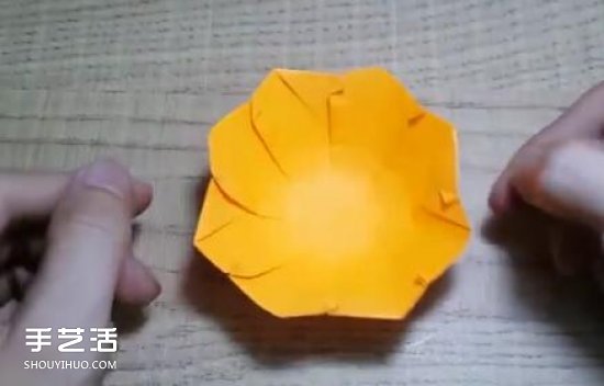 油纸伞折纸图解教程 折油纸伞的方法步骤(图6)