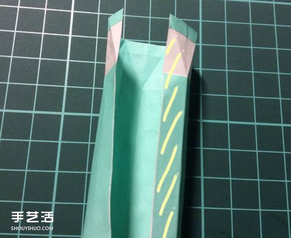 怎么折铅笔的方法图解 手工铅笔折纸步骤图(图14) 怎么折铅笔的方法图解 手工铅笔折纸步骤图(图14)