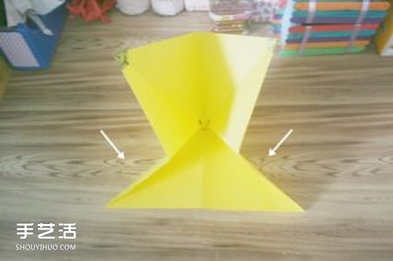 怎么折皮卡丘的方法 手工皮卡丘折纸步骤图(图6)