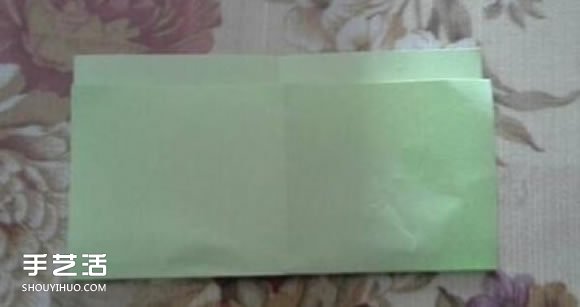 简单衬衫的叠法图解 儿童手工折纸衬衫步骤(图3)