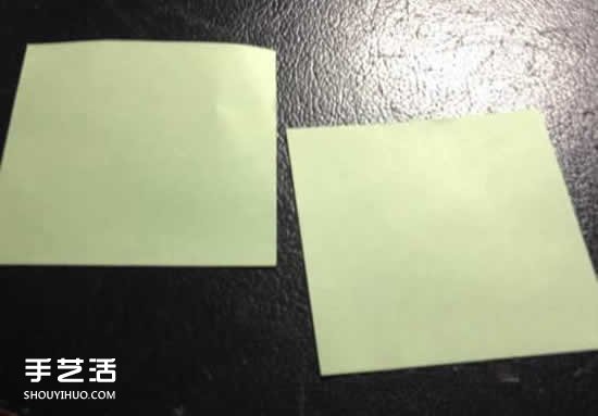 四叶草的折法两张纸 简单四叶草折纸教程(图2)