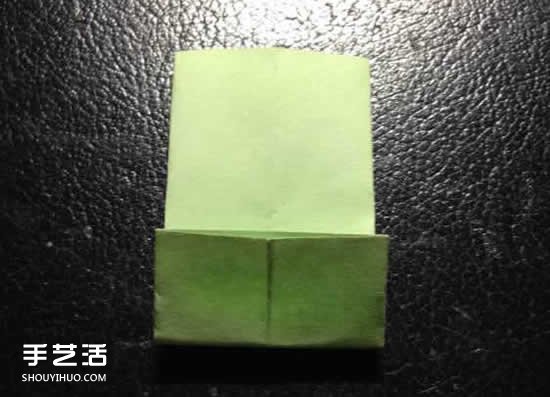 四叶草的折法两张纸 简单四叶草折纸教程(图5)