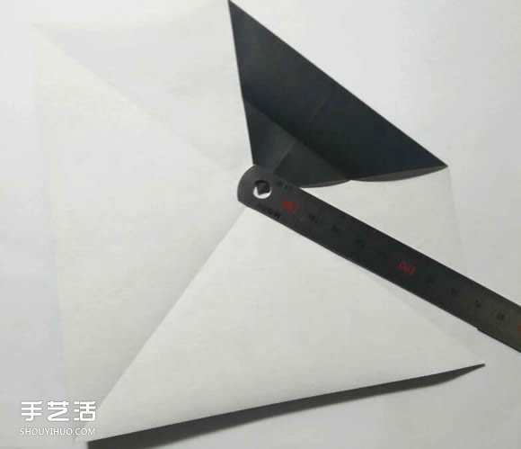 平面铅笔的折纸方法 简单儿童折纸铅笔图解(图4)