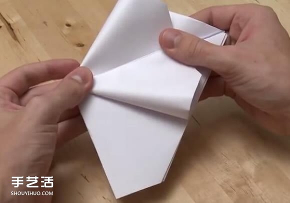 纸炮怎么叠图解教程 两种纸炮的折法步骤图(图7)