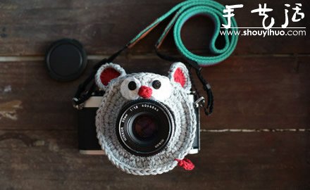 手工制作的小老鼠镜头玩偶(图2) 手工制作的小老鼠镜头玩偶(图2)