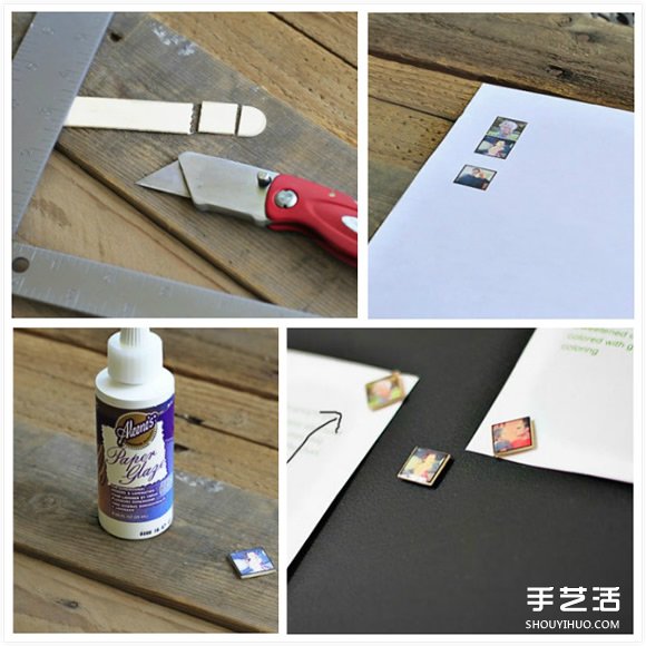 旧物改造方式的照片布置DIY 将家打扮美美的(图11) 旧物改造方式的照片布置DIY 将家打扮美美的(图11)