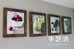旧物改造方式的照片布置DIY 将家打扮美美的(图18) 旧物改造方式的照片布置DIY 将家打扮美美的(图18)