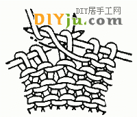 毛衣编织基础:上针下针怎么织(图2) 毛衣编织基础:上针下针怎么织(图2)