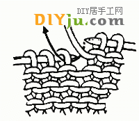 毛衣编织基础:上针下针怎么织(图1) 毛衣编织基础:上针下针怎么织(图1)