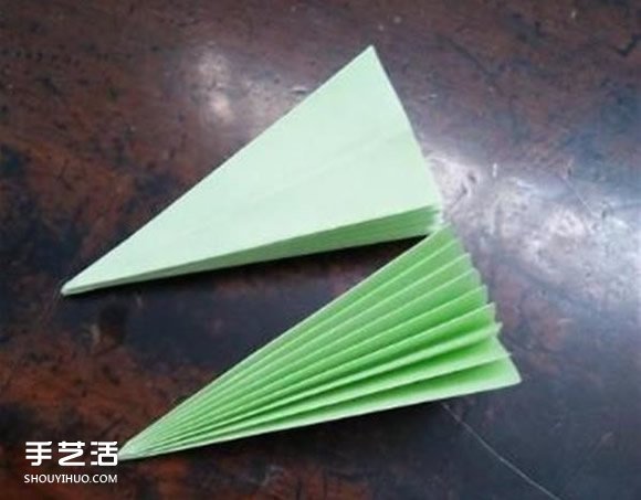 立体小雨伞的折法图解 儿童纸雨伞制作方法(图9)