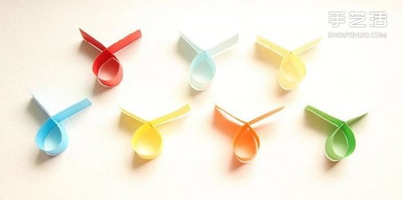 幼儿园降落伞手工制作 纸条降落伞的做法图解 - 诺云双维造物网